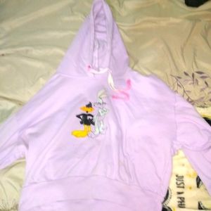 Cropped hoodie